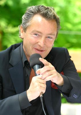 Michael Flatley sajtótájékoztatója-stock-foto