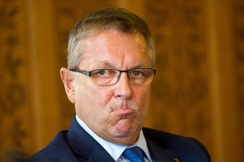 Matolcsy György beszámolója az MNB gazdálkodásáról-stock-foto