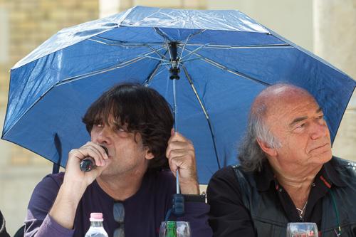 Volt egyszer egy Ifipark sajtótájékoztató-stock-foto