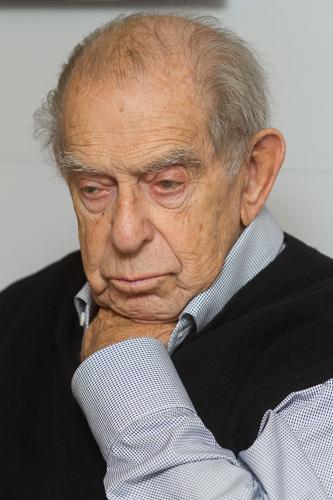 Paul Lendvai: Magyarok című könyvének bemutatója-stock-foto