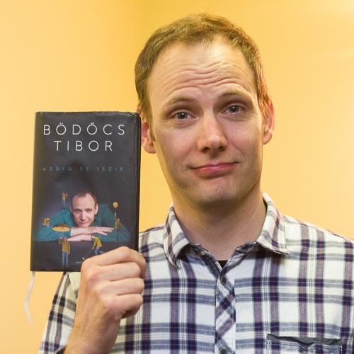 Bödőcs Tibor humorista-stock-foto