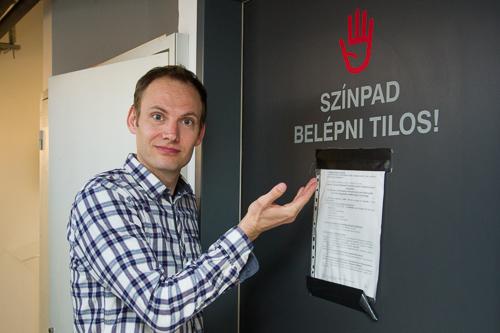 Bödőcs Tibor humorista-stock-foto