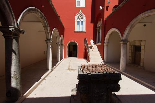 Horvátország, Zadar óvárosa-stock-foto