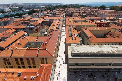 Horvátország, Zadar óvárosa-stock-photo