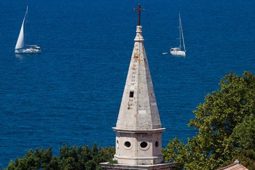 Horvátország, Zadar óvárosa-stock-foto