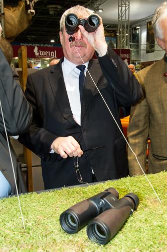 A FEHOVA nemzetközi kiállítás megnyitója-stock-foto