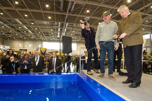 A FEHOVA nemzetközi kiállítás megnyitója-stock-foto