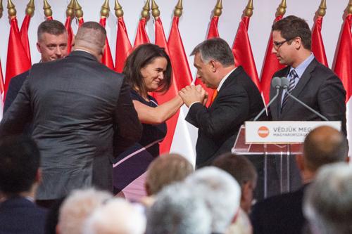 A Fidesz XXVII. tisztújító kongresszusa-stock-foto