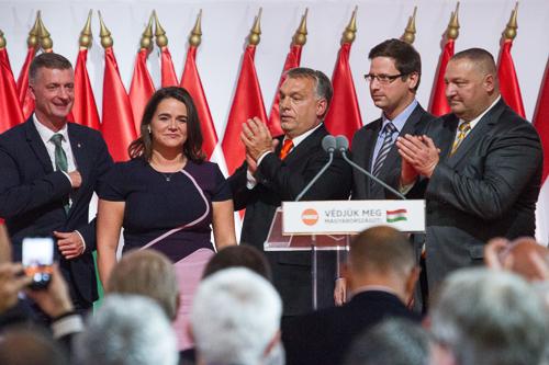 A Fidesz XXVII. tisztújító kongresszusa-stock-foto