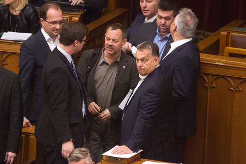 Országgyűlés-stock-foto