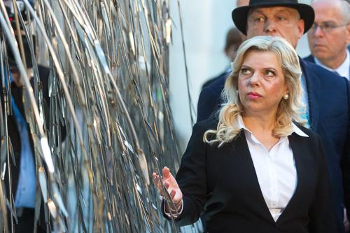 Orbán Viktor és Benjamin Netanjahu a MAZSIHISZ-be látogatott-stock-foto