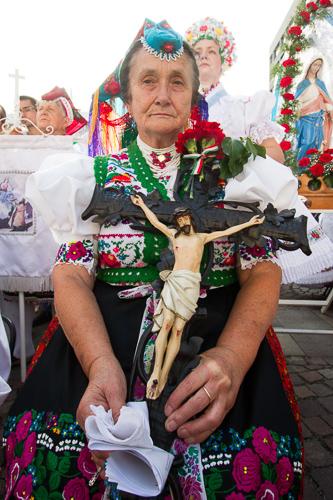 Ünnepi szentmise és körmenet a Bazilikánál-stock-photo
