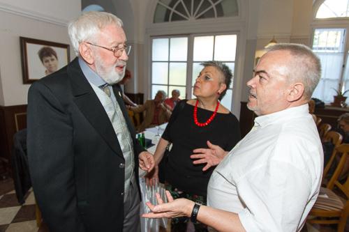 A Krisztina-díj átadása a Károlyi Étteremben-stock-foto