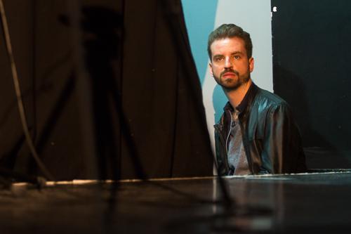 Ellenzéki konferencia a Gödör Klubban-stock-foto