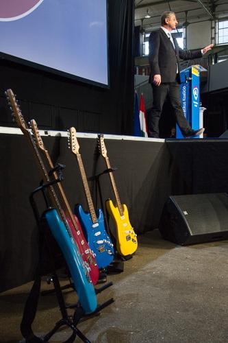 A DK VI. tisztújító kongresszusa-stock-foto