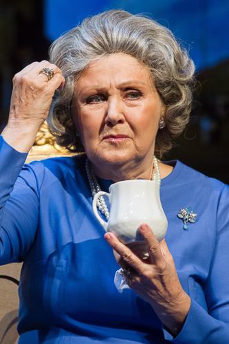 Peter Morgan: Audiencia című darabja a Pesti Színházban-stock-foto