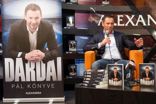 Dárdai Pálról szóló könyv bemutatója-stock-foto
