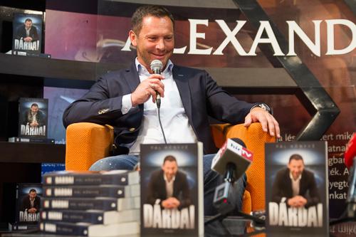 Dárdai Pálról szóló könyv bemutatója-stock-foto