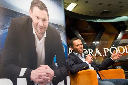 Dárdai Pálról szóló könyv bemutatója-stock-foto