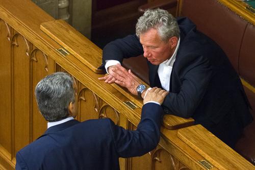 Országgyűlés-stock-foto