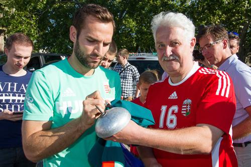 A Syma-csarnokban fogadták olimpikonjainkat-stock-foto