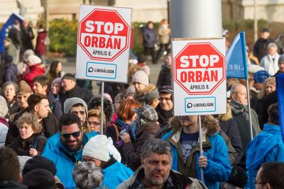 Oktatás - A Tanítanék Mozgalom demonstrációja-stock-foto