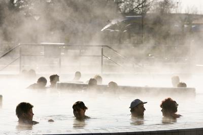 Gyógy- és Wellnessfürdő, Sárvár-stock-foto