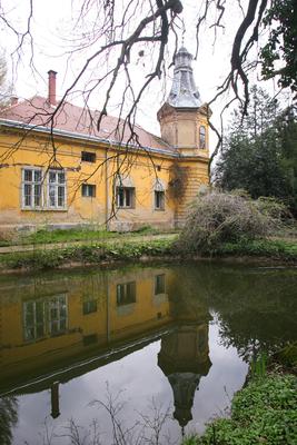 Kámoni Arborétm, Szombathely-stock-foto