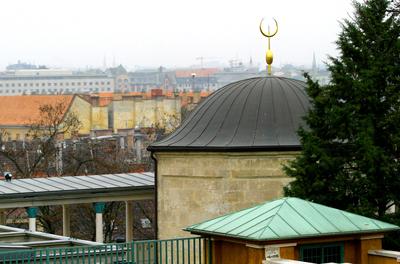 Gül Baba Türbe, Budapest-stock-foto