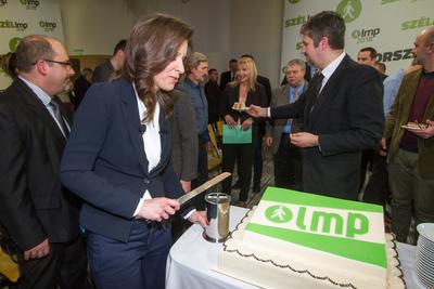 Politika - Az LMP országértékelője-stock-foto