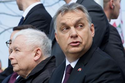 Politika - Szmolenszk emlékmű avatás-stock-foto