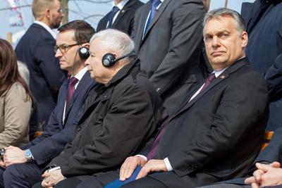 Politika - Szmolenszk emlékmű avatás-stock-foto