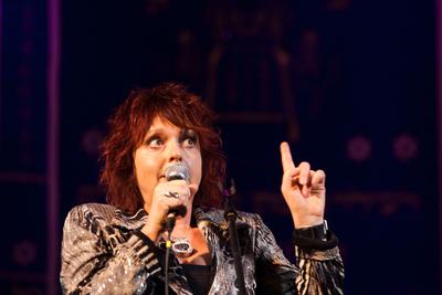 Élet Menete koncert-stock-foto