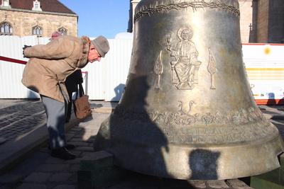 A Mátyás templom harangjai-stock-foto