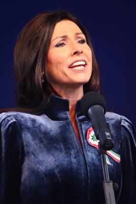 Március 15.-i megemlékezés a Batthyány örökmécsesnél-stock-foto