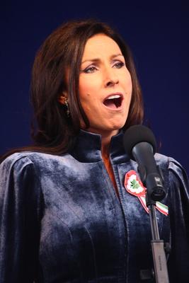 Március 15.-i megemlékezés a Batthyány örökmécsesnél-stock-foto