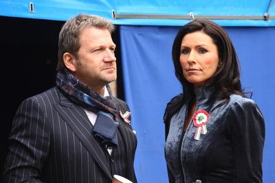 Március 15.-i megemlékezés a Batthyány örökmécsesnél-stock-foto