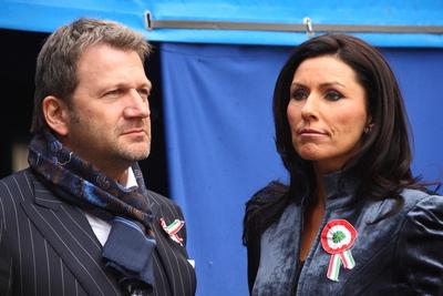 Március 15.-i megemlékezés a Batthyány örökmécsesnél-stock-foto