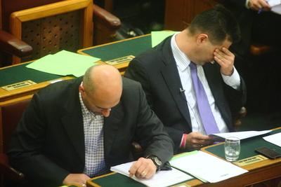 Országgyűlés-stock-foto