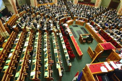 Országgyűlés-stock-foto