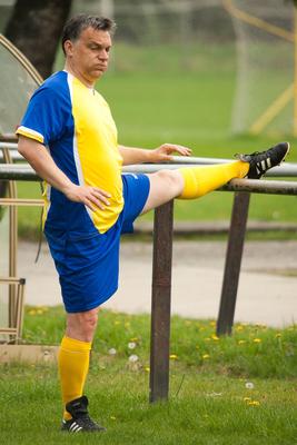 Puskás-Suzuki Kupa öregfiúk labdarúgó mérkőzés-stock-foto