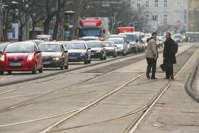 BKV sztrájk-stock-foto