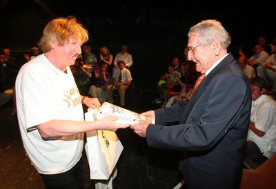 Bárdy György 87 éves-stock-foto