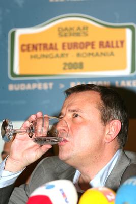 Közép-Európai Rali-stock-foto