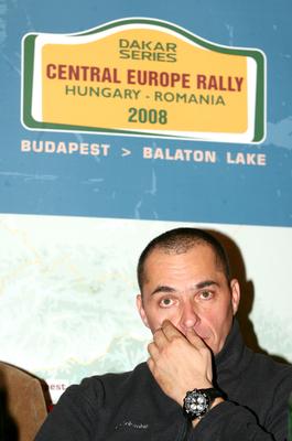 Közép-Európai Rali-stock-foto