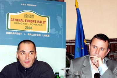 Közép-Európai Rali-stock-foto