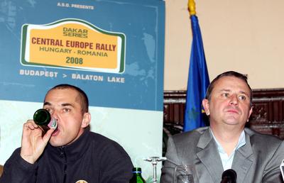 Közép-Európai Rali-stock-foto