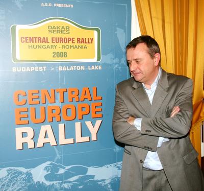 Közép-Európai Rali-stock-foto