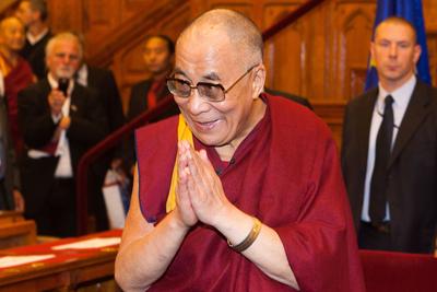 A Dalai Láma Budapesten-stock-photo