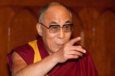 A Dalai Láma Budapesten-stock-photo